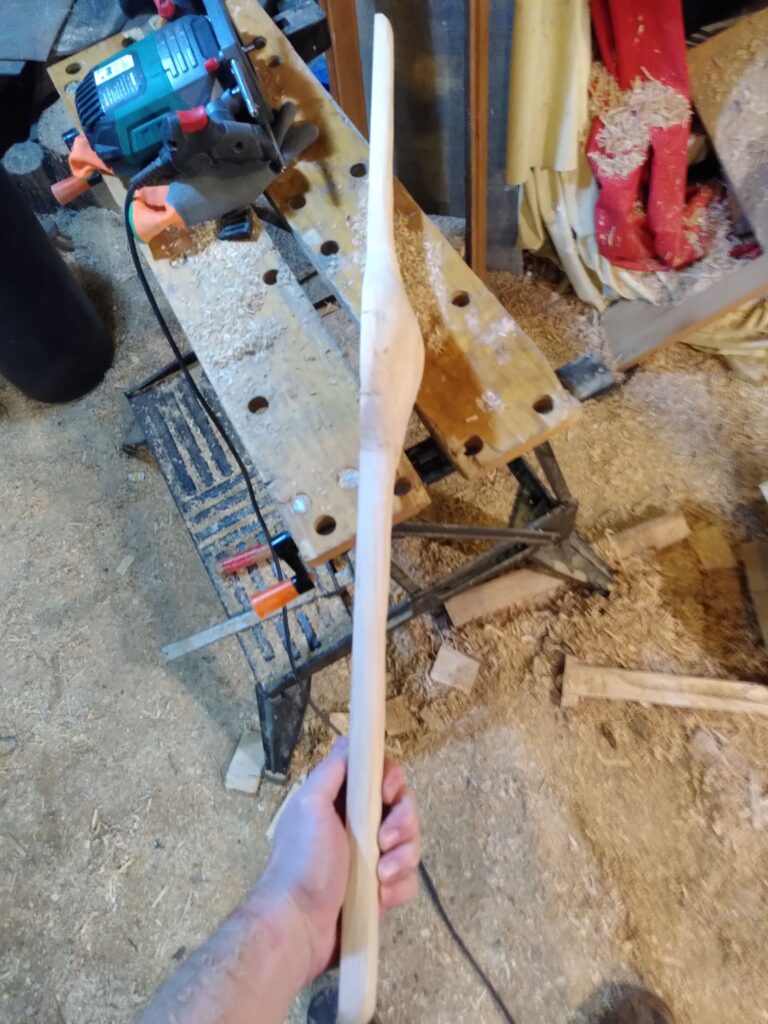 Spina bouclier gaulois bois