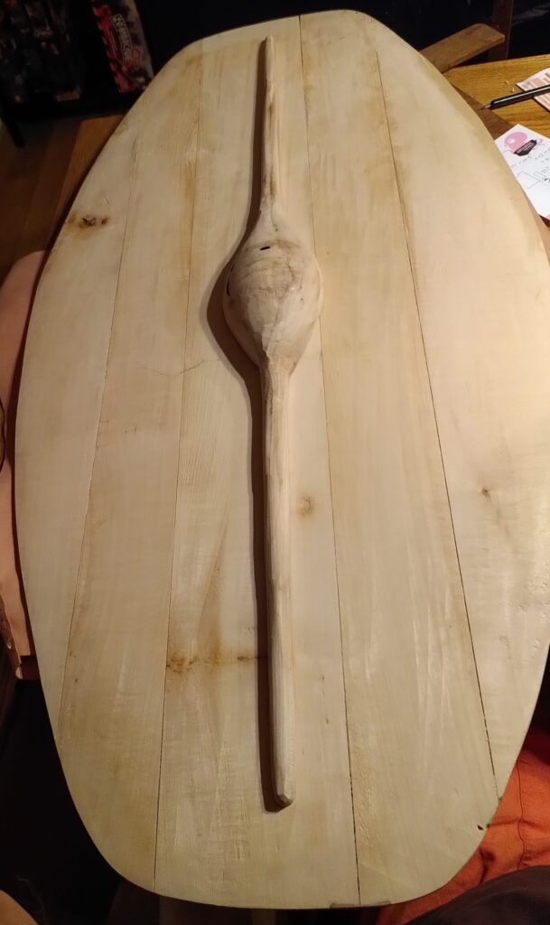 Fabrication bouclier gaulois