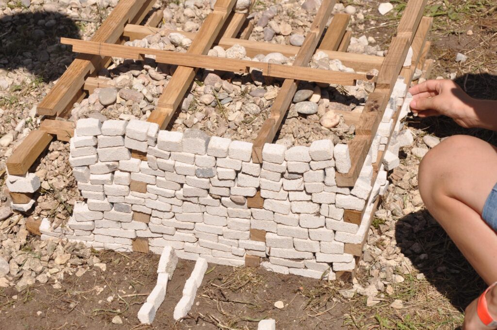 Rempart oppidum gaulois