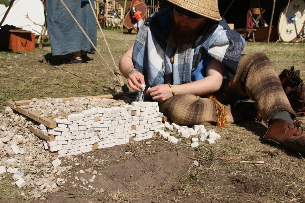 Murus gallicus maquette