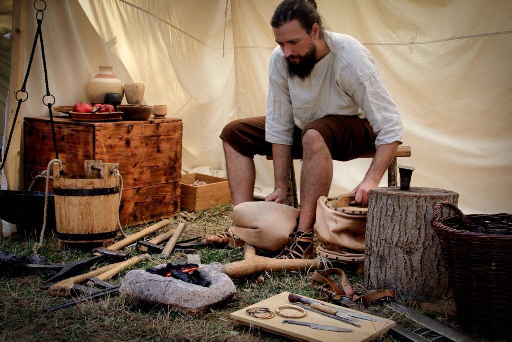 forge gaulois fer acier